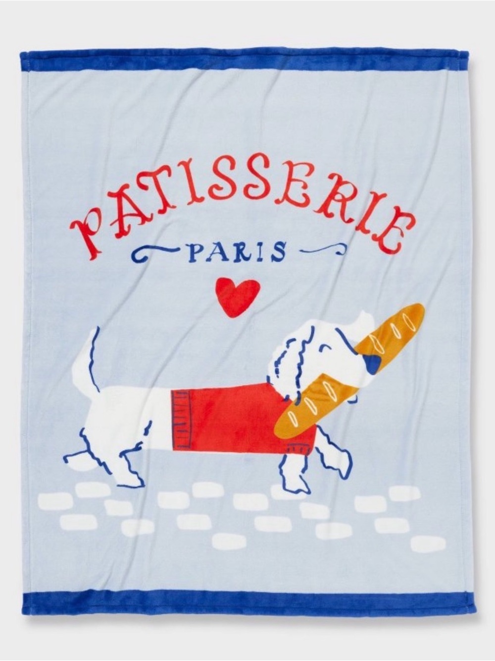 Pillowfort Patisserie Bread Thief Pet Shoppe Kids’ Throw Blanket 60”L x 50” W